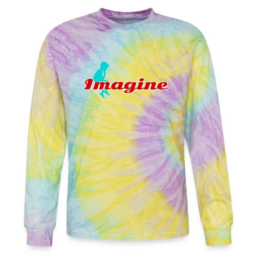 Imagine – Inspire Creativity & Dreams - Tie Dye Long Sleeve T-shirt