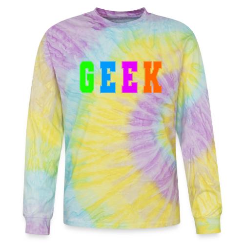 Certified Geek Mode - Tie Dye Long Sleeve T-shirt