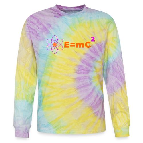 E = mc² - Tie Dye Long Sleeve T-shirt