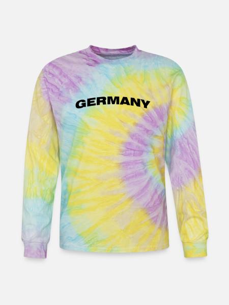 Germany - Tie Dye Long Sleeve T-shirt - mystique