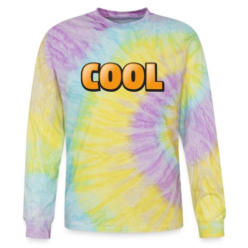 Cool 3D Word Design – Bold Chill Style - Tie Dye Long Sleeve T-shirt
