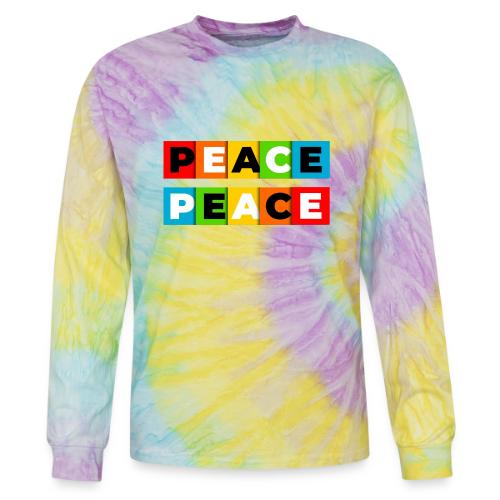 Colorful Peace - Tie Dye Long Sleeve T-shirt
