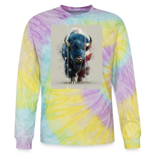 USA: Spirit of the Plains - Tie Dye Long Sleeve T-shirt
