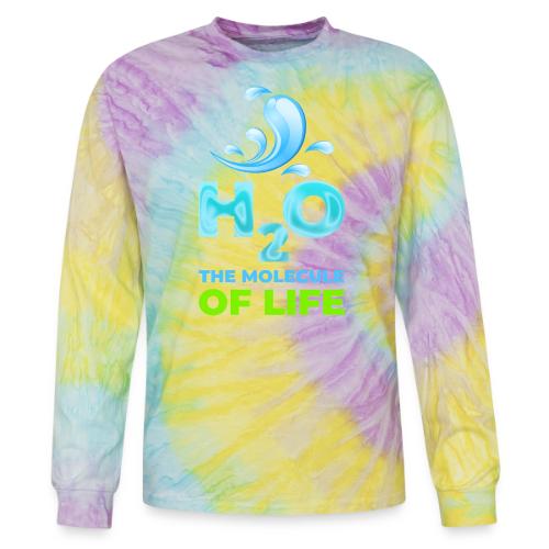The Molecule of Life - Tie Dye Long Sleeve T-shirt
