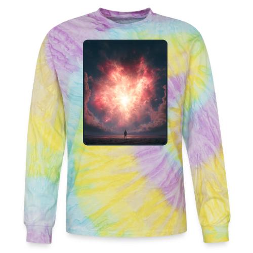 Supernova Sky Sci-Fi Artwork - Tie Dye Long Sleeve T-shirt