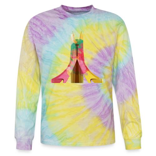 Maqam Echahid: Martyr's Memorial - Tie Dye Long Sleeve T-shirt