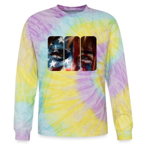 USA: Stars in Their Eyes - Tie Dye Long Sleeve T-shirt