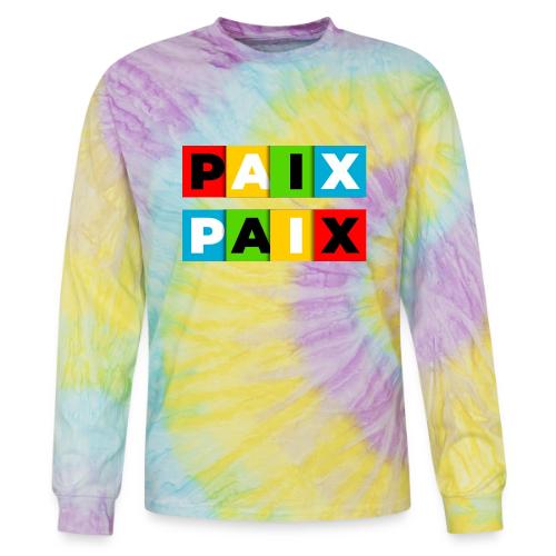 Peace in Colour - Tie Dye Long Sleeve T-shirt