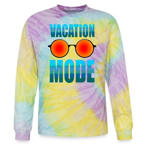 Vacation mode: Ocean Vibes On - Tie Dye Long Sleeve T-shirt