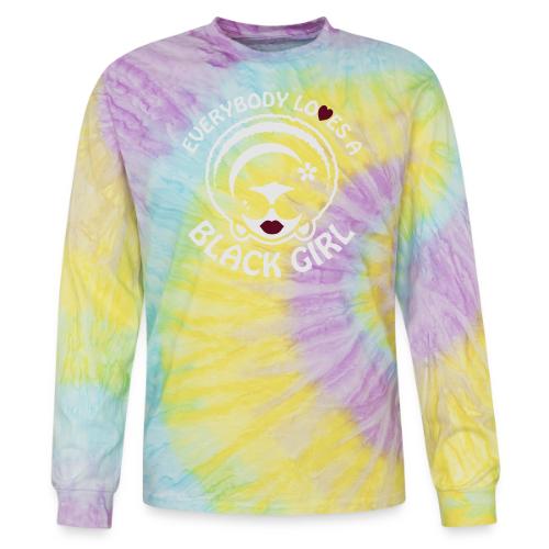 Everybody Loves A Black Girl - Version 1 Reverse - Tie Dye Long Sleeve T-shirt