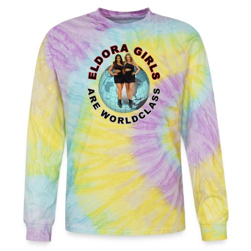 Eldora Girls Are Worldclass - Tie Dye Long Sleeve T-shirt