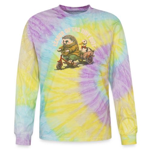 Leader of the Tiny Riot Design - Tie Dye Long Sleeve T-shirt
