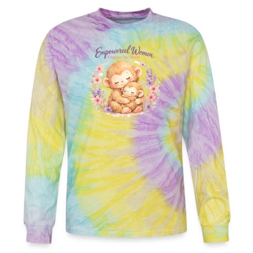 Empowered Women Empower The World Art - Tie Dye Long Sleeve T-shirt