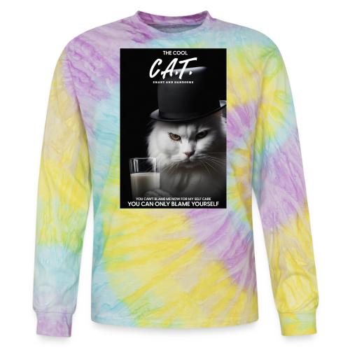 The Cool Cat - Tie Dye Long Sleeve T-shirt