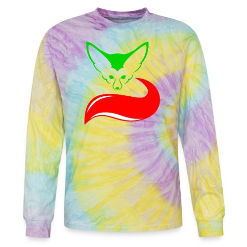The Fennec, the Desert Fox of Algeria - Tie Dye Long Sleeve T-shirt