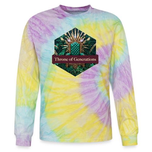 Women’s Day Vine Throne T Shirt, Gift for Grandma - Tie Dye Long Sleeve T-shirt