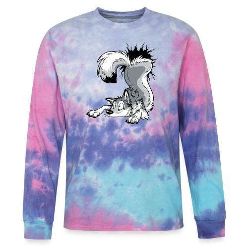 UN-STUCK Grey Husky - Tie Dye Long Sleeve T-shirt