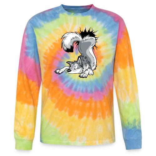 UN-STUCK Grey Husky - Tie Dye Long Sleeve T-shirt