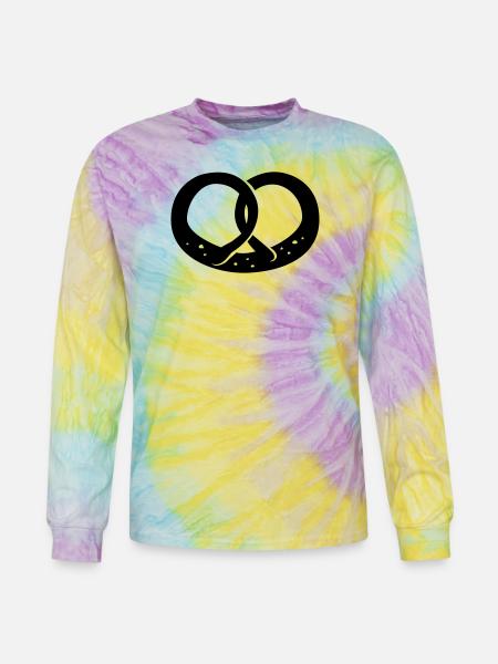 Pretzel, Oktoberfest - Tie Dye Long Sleeve T-shirt - mystique