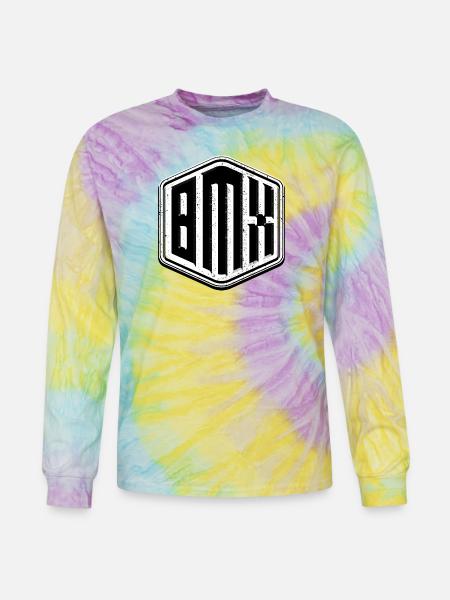 Bmx Apparel | Bmx Biker | Bmx - Tie Dye Long Sleeve T-shirt - mystique