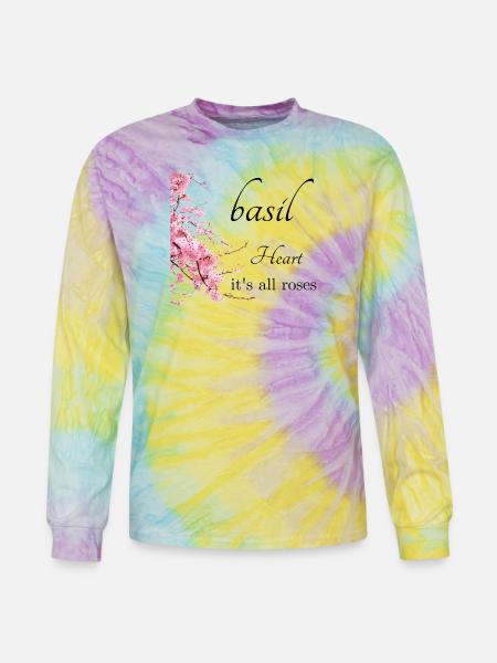 Sakura Bloom - Tie Dye Long Sleeve T-shirt - mystique