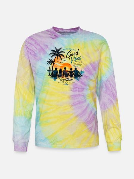 Togetherness - Tie Dye Long Sleeve T-shirt - mystique