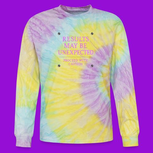 Results - Neon Purple - Tie Dye Long Sleeve T-shirt