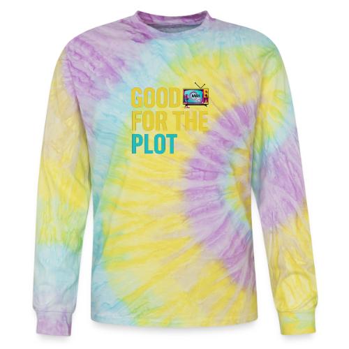 Good for the Plot | MediaMelanieTV - Tie Dye Long Sleeve T-shirt