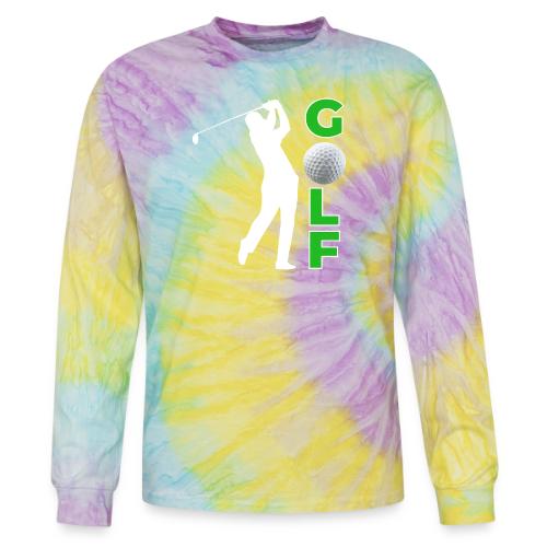 Golf: Classic Golf Motion - Tie Dye Long Sleeve T-shirt