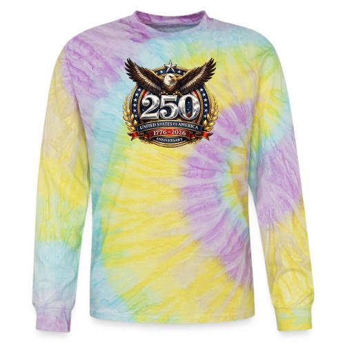 American Eagle USA 250th Anniversary 1776–2026 - Tie Dye Long Sleeve T-shirt