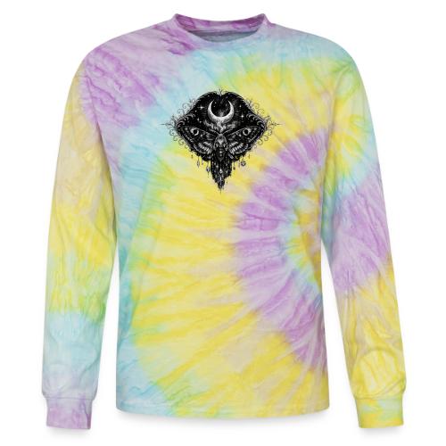 Crescent Moth - Tie Dye Long Sleeve T-shirt