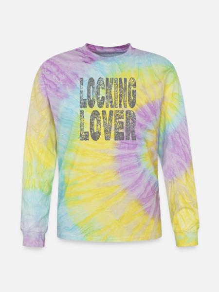 Locking Lover - Tie Dye Long Sleeve T-shirt - mystique