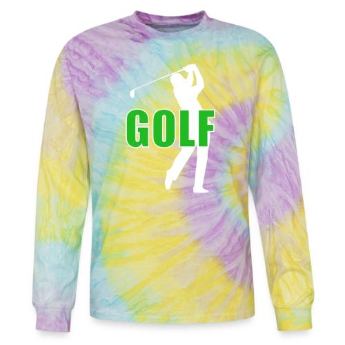 Golf: Classic Golf Motion - Tie Dye Long Sleeve T-shirt