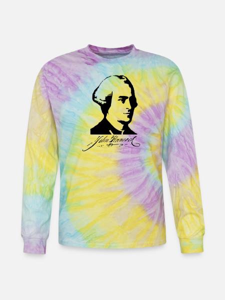 John Hancock - Tie Dye Long Sleeve T-shirt - mystique