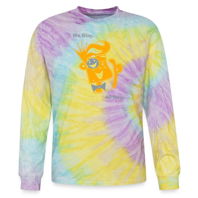 We Slay All Day Shiny Shirt Metallic Silver & Gold