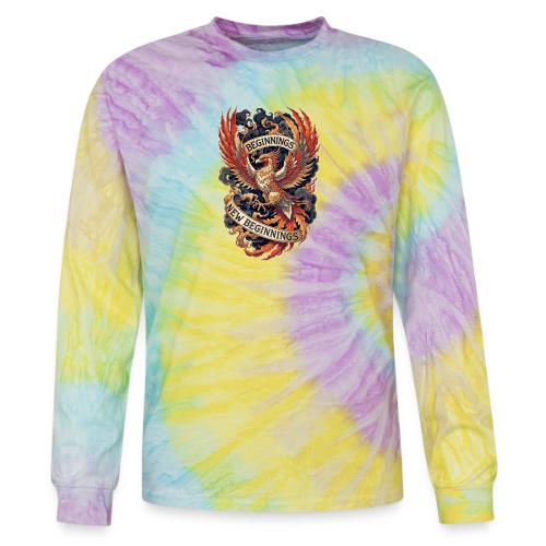 Phoenix New Year T-Shirt - Tie Dye Long Sleeve T-shirt