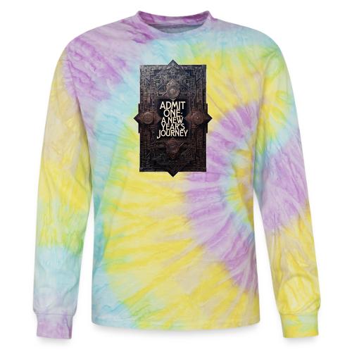Art Deco VIP Pass T-Shirt - Tie Dye Long Sleeve T-shirt