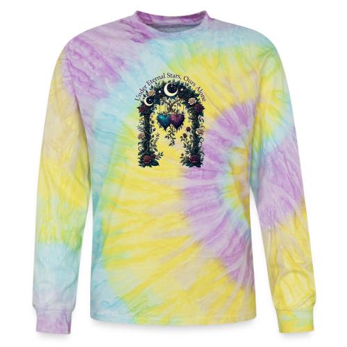 Under Eternal Stars Ours Alone Arbor Gifts T-Shirt - Tie Dye Long Sleeve T-shirt