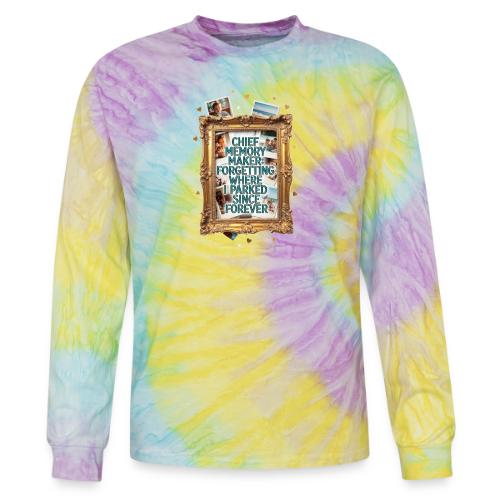 Chief Memory Maker T Shirt, Forgetting Where - Tie Dye Long Sleeve T-shirt