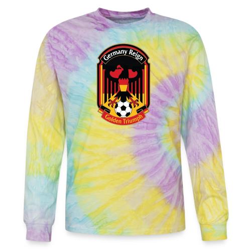 Germany Eagle Reign T-Shirt, German Flag Gift - Tie Dye Long Sleeve T-shirt
