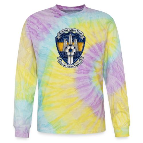 Buenos Aires Icon T Shirt, Soccer City Pride Gift - Tie Dye Long Sleeve T-shirt