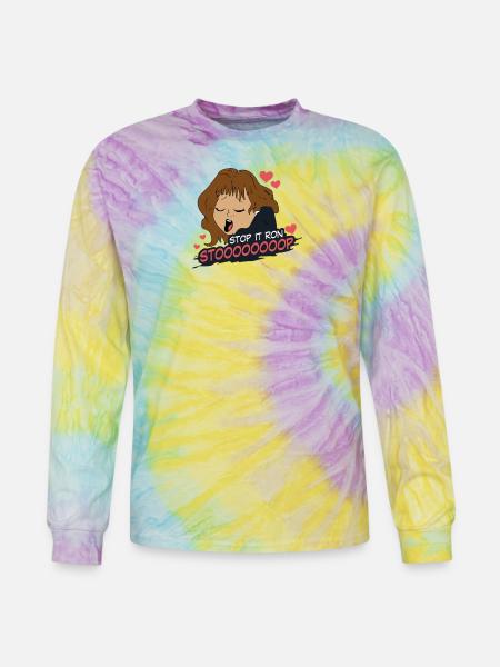Stop It Ron - Tie Dye Long Sleeve T-shirt - mystique