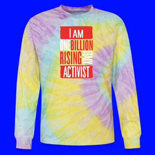 One Billion Rising Italy - Tie Dye Long Sleeve T-shirt