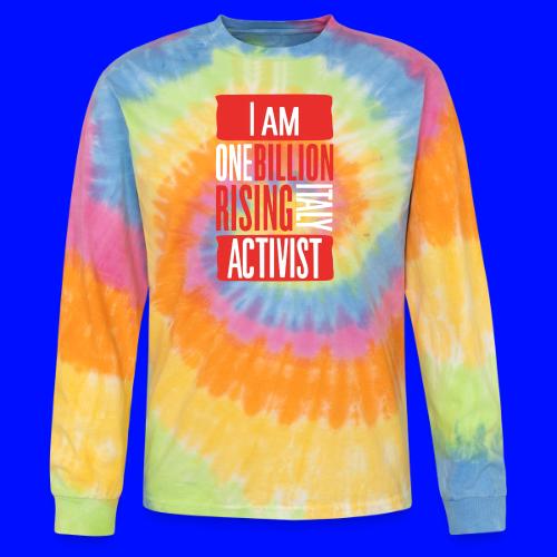 One Billion Rising Italy - Tie Dye Long Sleeve T-shirt