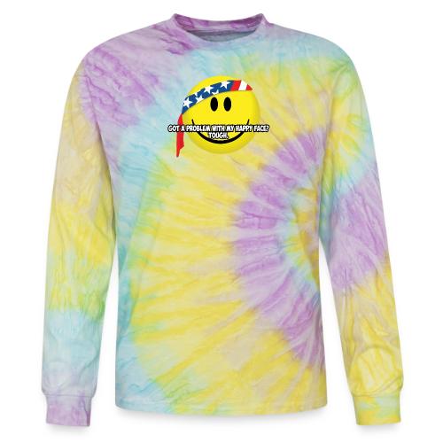 Happy Face USA - Tie Dye Long Sleeve T-shirt