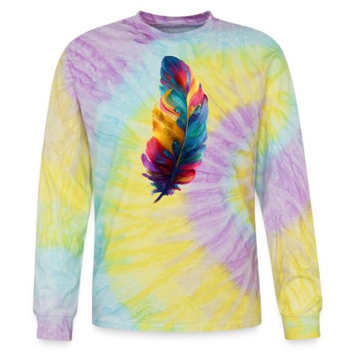 Spectrum Feather Flow - Tie Dye Long Sleeve T-shirt