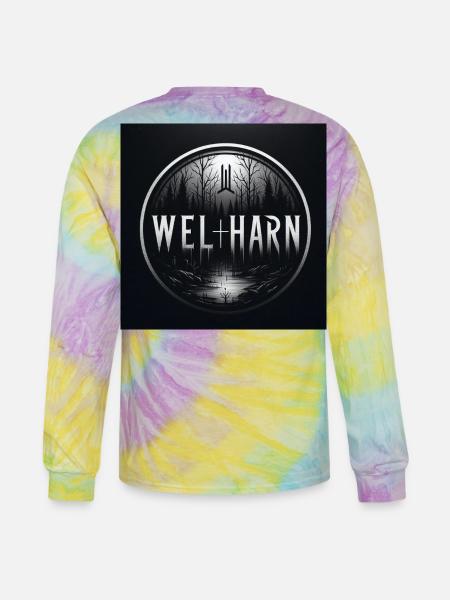 Valharn - Tie Dye Long Sleeve T-shirt - mystique