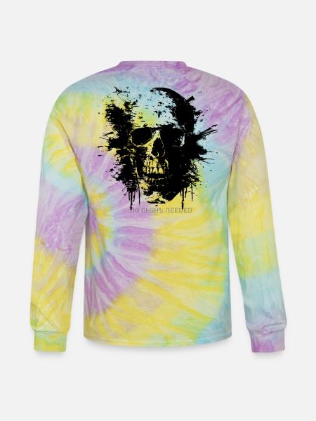 VELKRY_ - Tie Dye Long Sleeve T-shirt - mystique