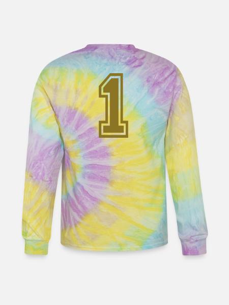 1 - Tie Dye Long Sleeve T-shirt - mystique