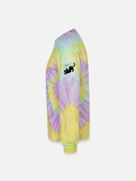 Bonchan Reaching for Love - Tie Dye Long Sleeve T-shirt - mystique